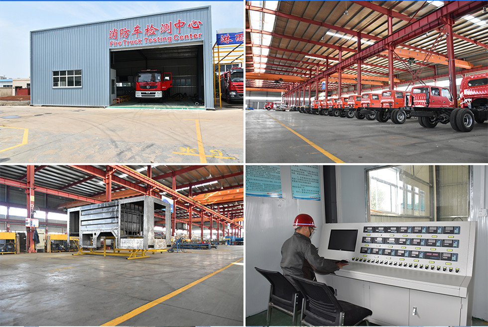 汕德卡7噸水罐消防車