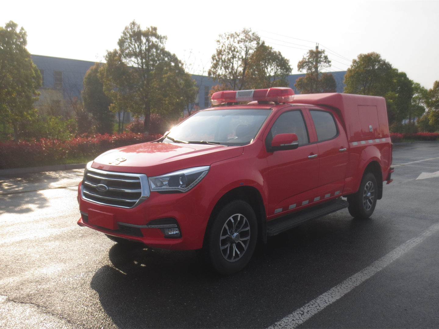 慶鈴皮卡雙排器材消防車(chē)