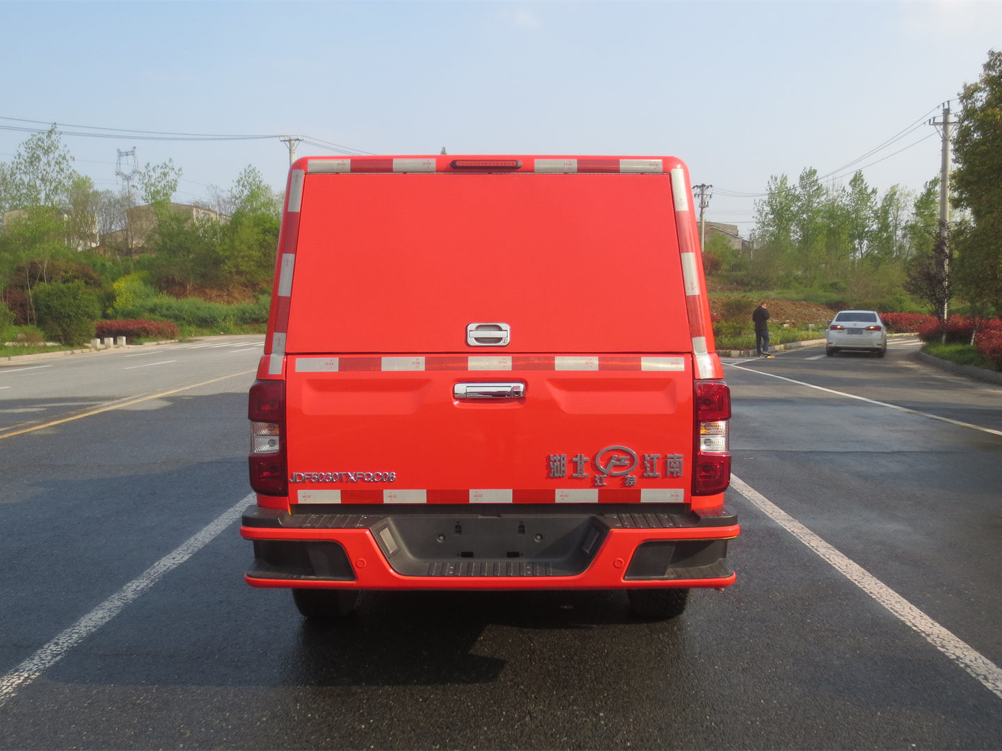 慶鈴皮卡雙排器材消防車