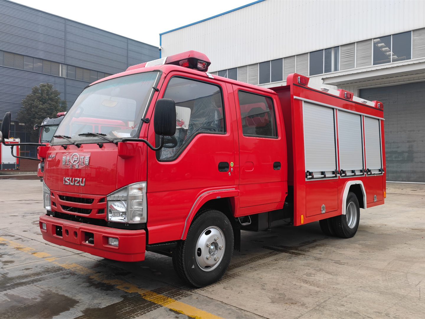 慶鈴雙排器材消防車(chē)